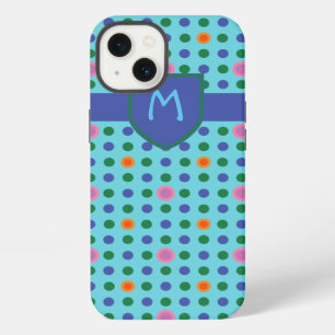 Monogram Polka Dots Custom iPhone 6 Xtreme Case