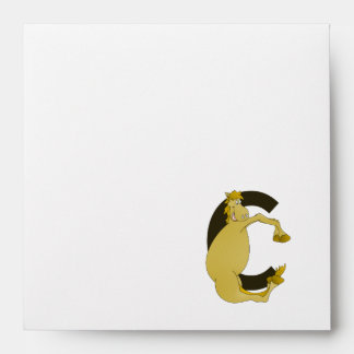 Monogram Pony C Envelopes