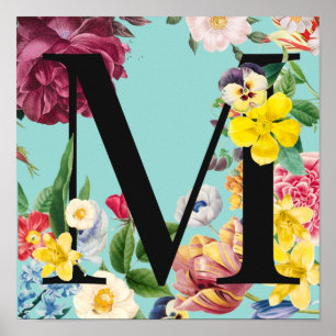 Monogram Poster