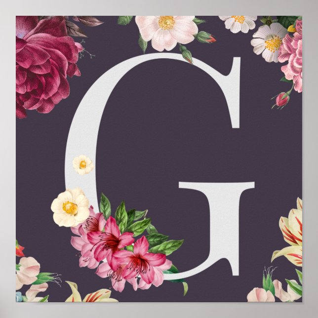 Monogram Poster (Front)