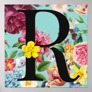 Monogram Poster