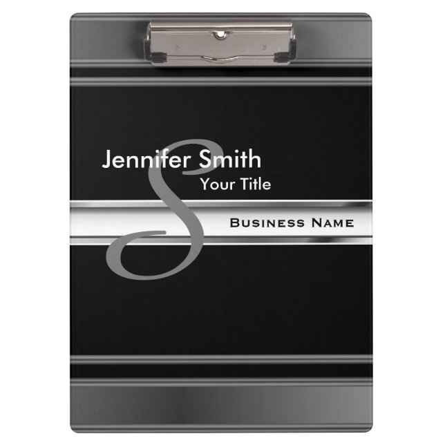 Monogram Professional Design Clipboard (Front)