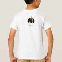 Monogram Pumpkin In Black, White, and Gold