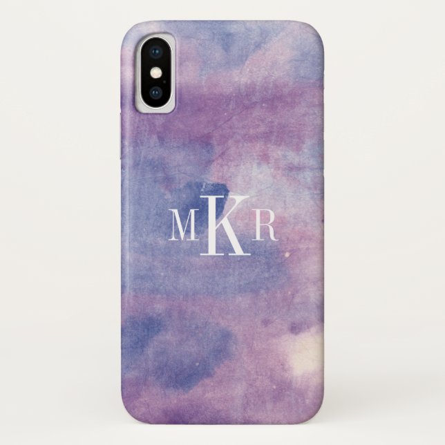 Monogram | Purple Haze II Case-Mate iPhone Case (Back)