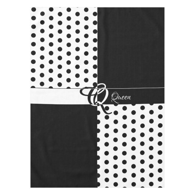 Monogram Q Tablecloth (Front)