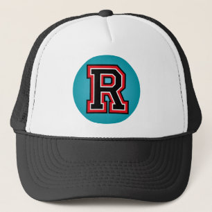 Monogram "R" Initial Trucker Hat