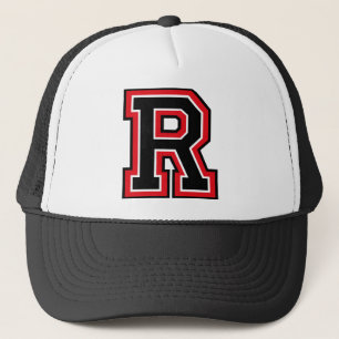 Monogram "R" Initial Trucker Hat