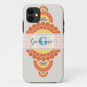 Monogram Radiant Aegean Summer Ornamental Mandala Case-Mate iPhone Case