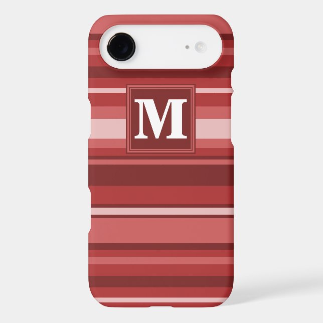 Monogram red stripes (Back)