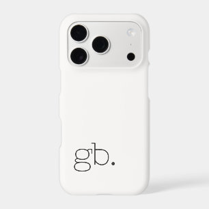 Monogram Retro Minimal White