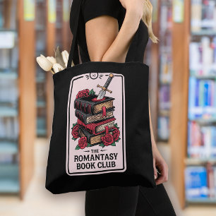 Monogram Romantasy Book Club Bookish Tote Bag