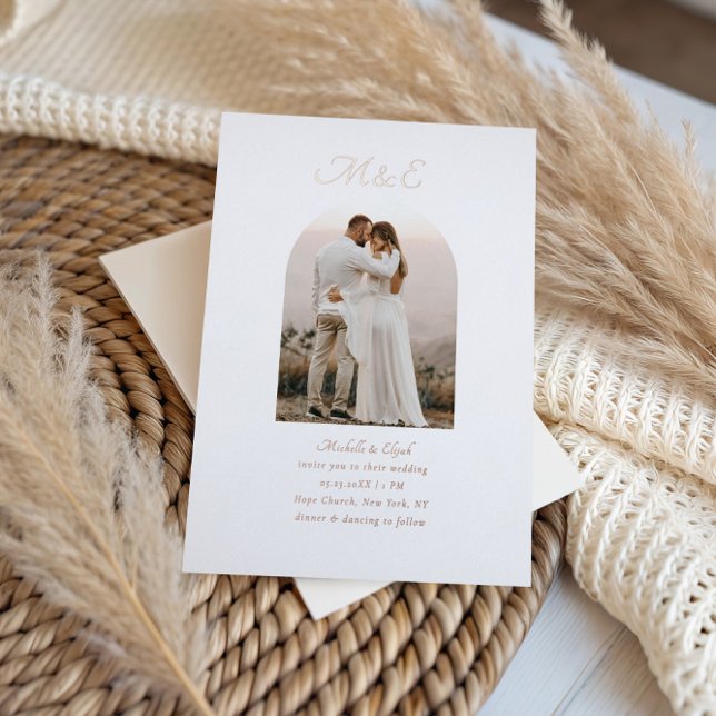 Monogram Romantic Chic Arch Photo Wedding (Creator Uploaded)