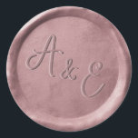 Monogram Rose Gold Wedding Wax Seal Stickers<br><div class="desc">Monogram Rose Gold Wedding Wax Seal Stickers</div>