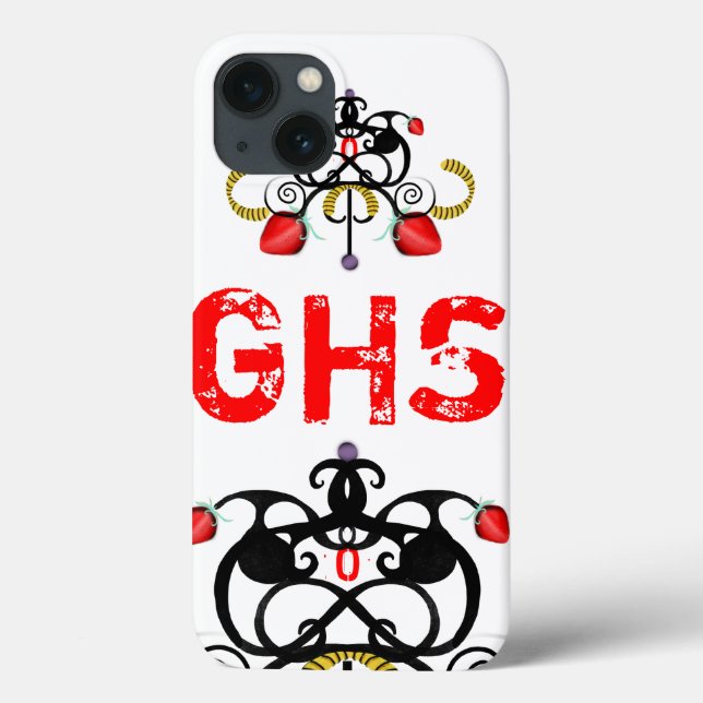 MONOGRAM ROYAL VINTAGE Case-Mate iPhone CASE (Back)