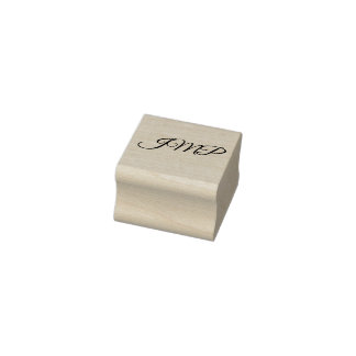 Monogram Rubber Stamp