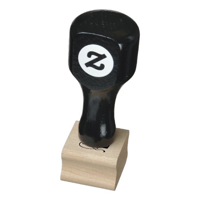 Monogram Rubber Stamp (Letter E) (Stamp)