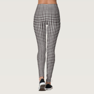 Monogram Rustic Plaid  Wonen's Leggings