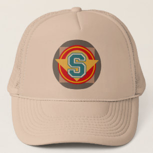 Monogram "S" initial Trucker Hat