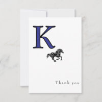 Monogram School Logo Personalised Name