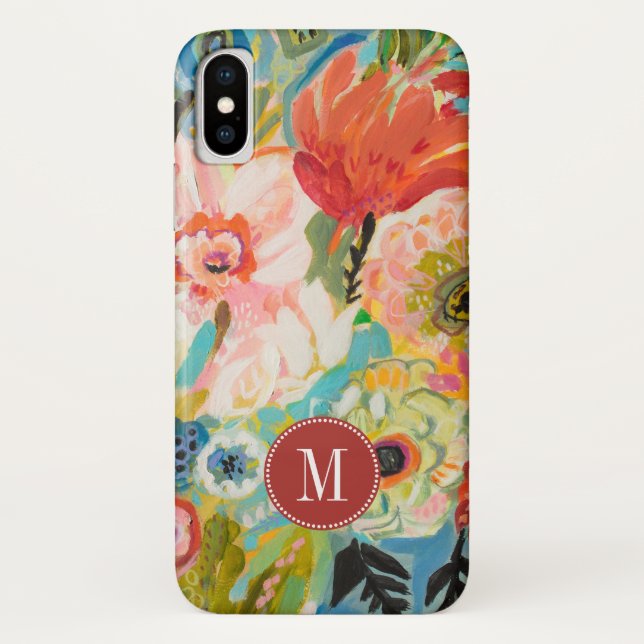 Monogram | Secret Garden Floral III Case-Mate iPhone Case (Back)