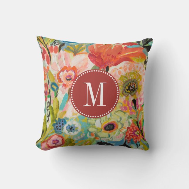 Monogram | Secret Garden Floral III Cushion (Front)