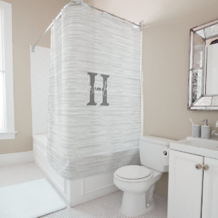 Monogram Shower Curtain  HAMbyWG