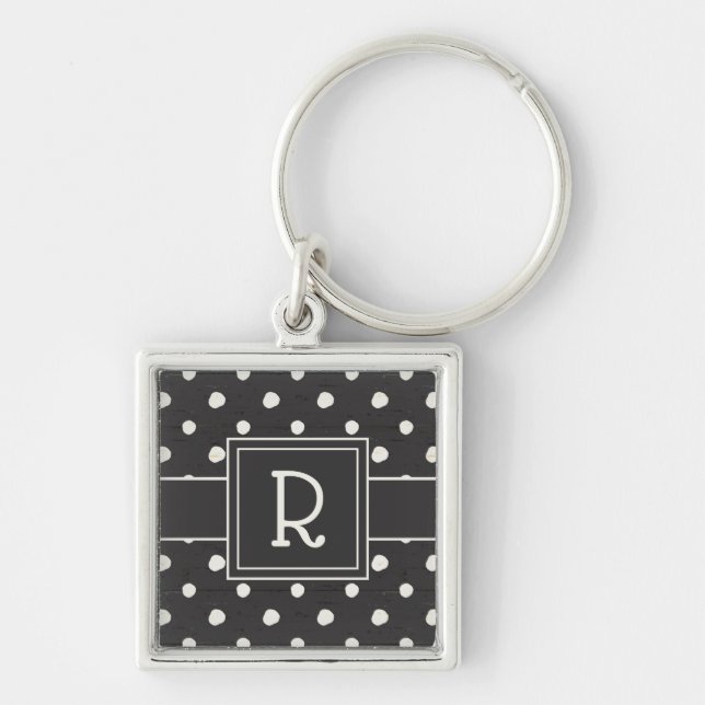 Monogram | Simple Signs Step One Key Ring (Front)
