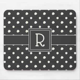 Monogram   Simple Signs Step One Mouse Pad