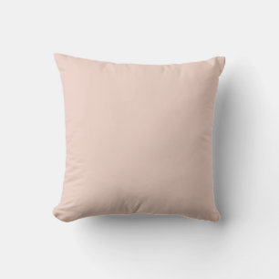 MONOGRAM solid LIGHT PINK custom Cushion