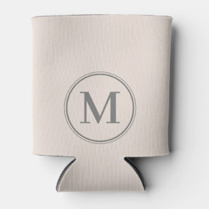 Monogram Solid Sandcastle Pink Colour Can Cooler