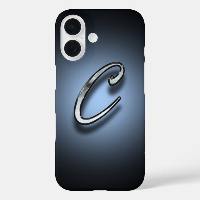 Monogram Spotlight Background Case-Mate iPhone Case (Back)