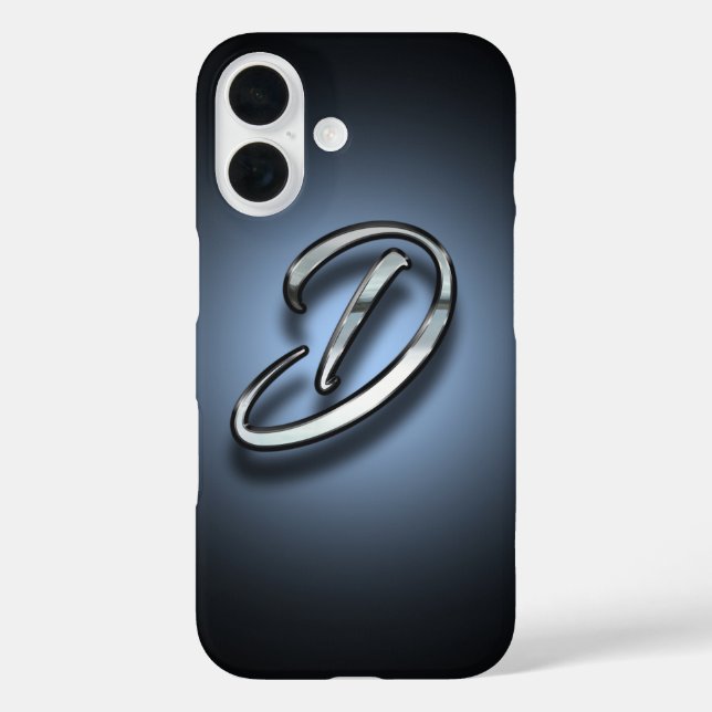 Monogram Spotlight Background Case-Mate iPhone Case (Back)
