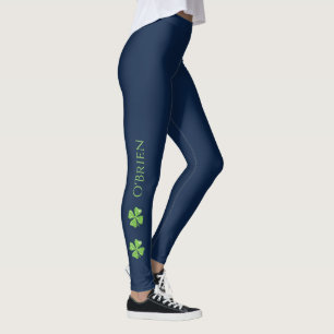 Monogram St. Patrick's Day Leggings