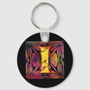 Monogram: Stainglass I Key Ring