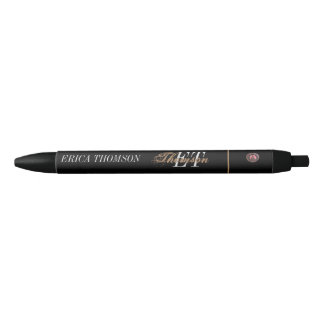 Monogram Star Digital artwork Black Ink Pen