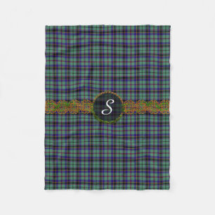 Monogram Stevenson Tartan Fleece Blanket