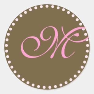 Monogram Sticker