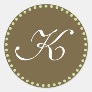 Monogram Sticker