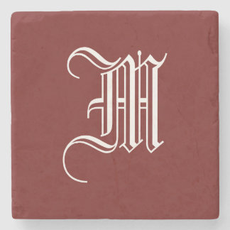 MONOGRAM STONE COASTER