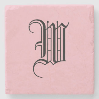 MONOGRAM STONE COASTER