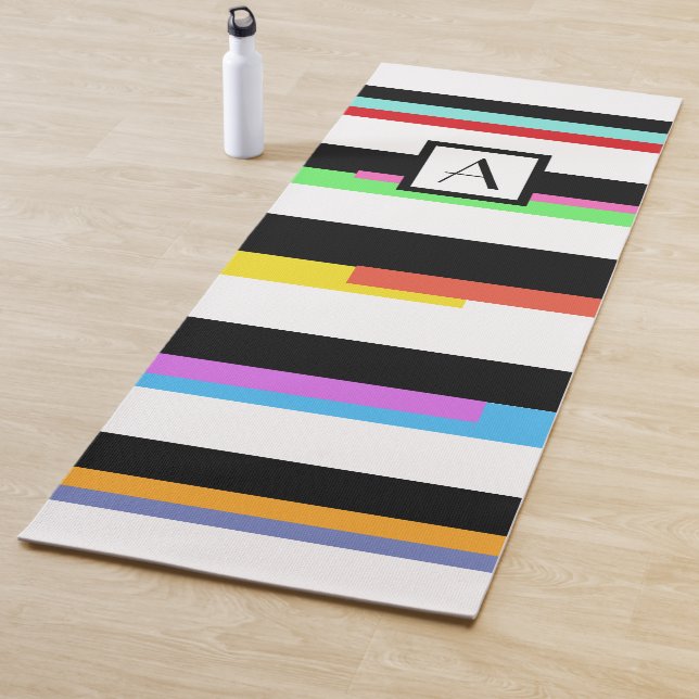 Monogram  Striped Yoga Mat (In Situ)