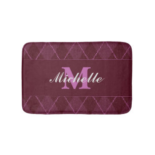 Monogram Sweater Bath Mat