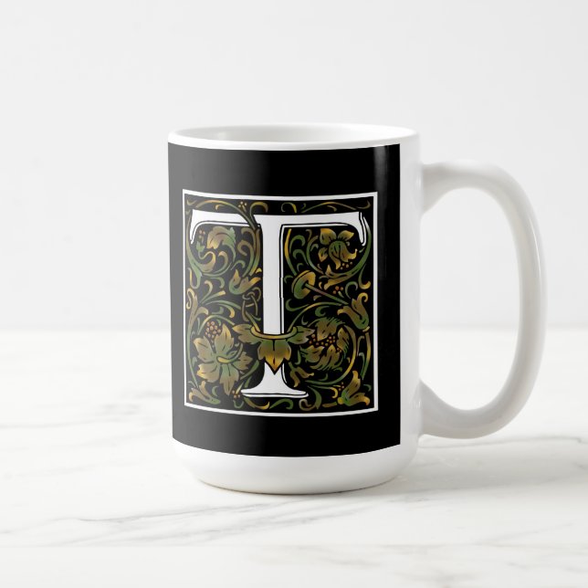 Monogram T Colour Mug (Right)