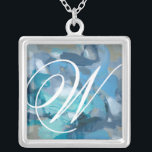 Monogram | Tangled Silver Plated Necklace<br><div class="desc">Home Décor</div>