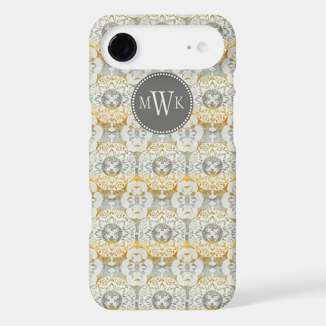 Monogram | Tapestry Rosette II Case-Mate iPhone Case (Back)