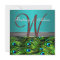 Monogram Teal & Green Peacock Wedding Invitations
