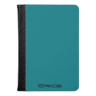 Monogram Teal Kindle Fire Case