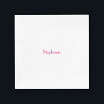 Monogram Template Pink Custom Name Gift 2023 Acrylic Tray<br><div class="desc">Designed with text template for monogram name and elegant two tone background in pink and white,  this is great for occasions like weddings,  bridal shower,  birthdays,  anniversary,  Christmas,  holidays etc.</div>