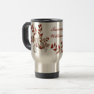 MONOGRAM TRAVEL MUG