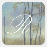 Monogram | Tree-Lined Wheat Grass I